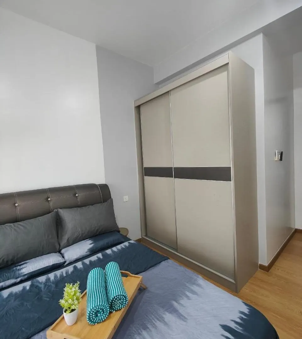 新山08Johor, Near Ciq, Danga Bay Free Parking 2Br6Pax公寓 0*, 新山