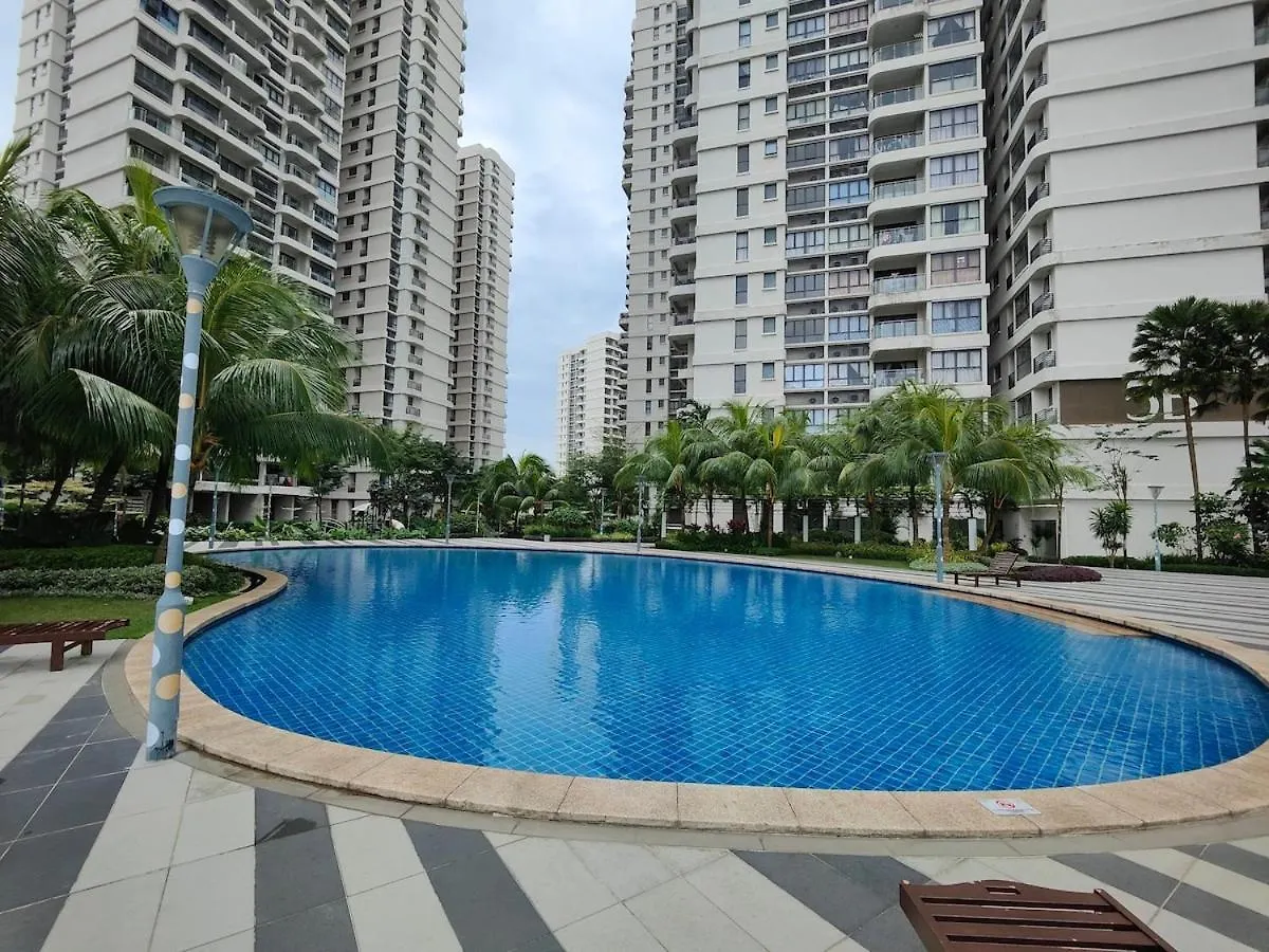 公寓 新山08Johor, Near Ciq, Danga Bay Free Parking 2Br6Pax公寓