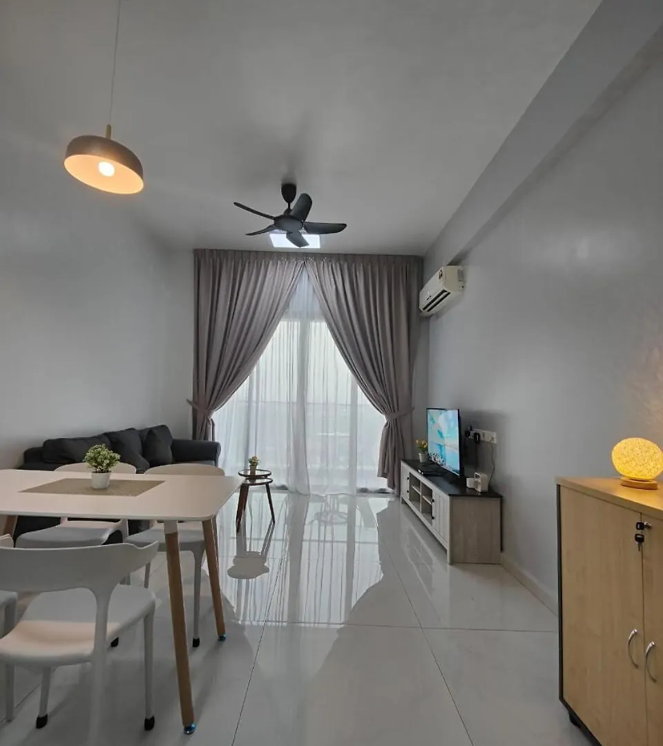 08Johor, Near Ciq, Danga Bay Free Parking 2Br6Pax Apartment Johor Bahru 0*,