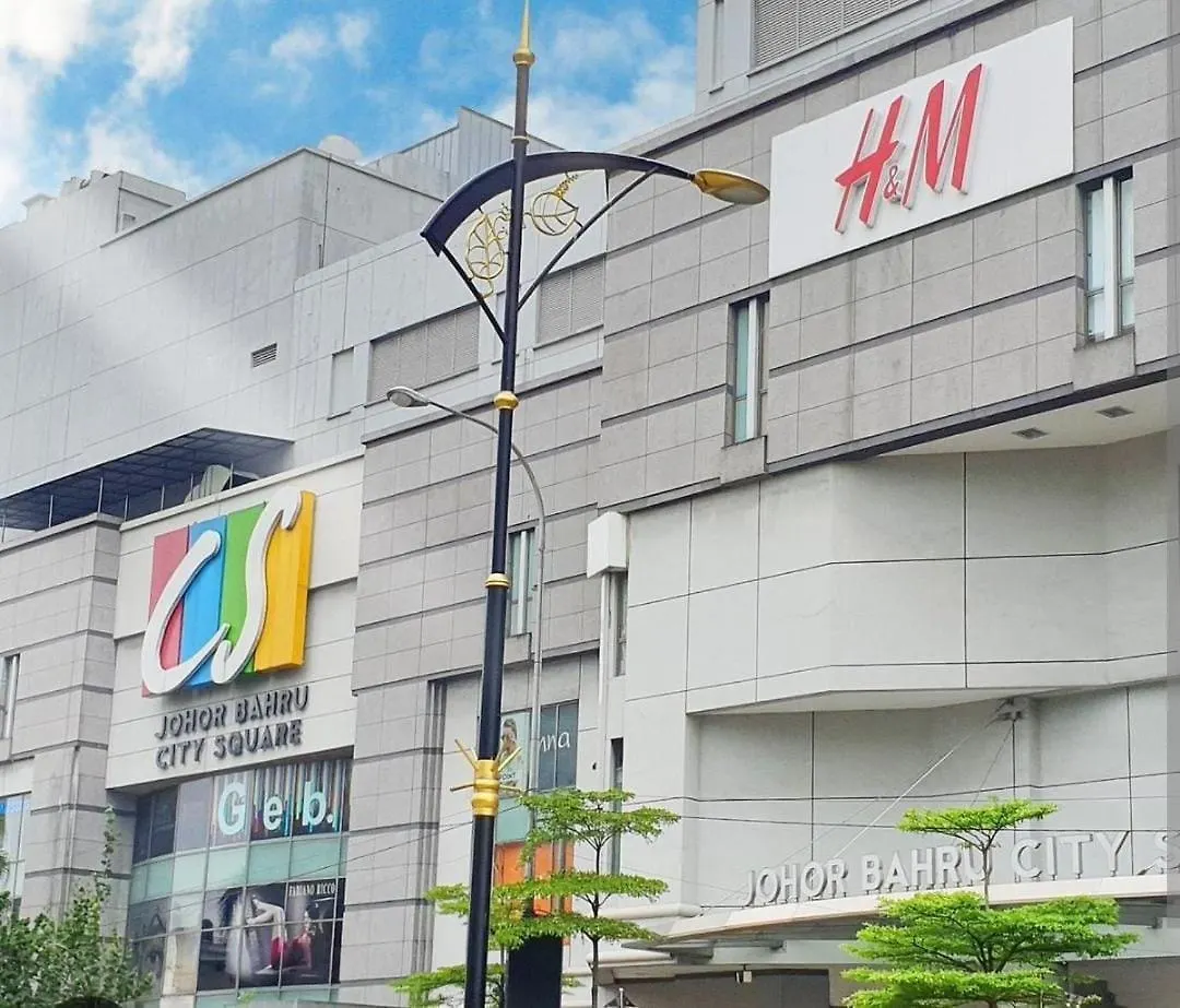 08Johor, Near Ciq, Danga Bay Free Parking 2Br6Pax Apartment Johor Bahru